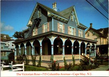 Cape May New Jersey NJ The Victorian Rose Tea Room School BnB Postcard