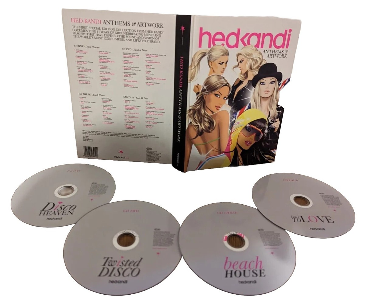 hedkandi CDコレクション多数 Various – Hed Kandi Anthems & Artwork (Limited Edition 4 CD