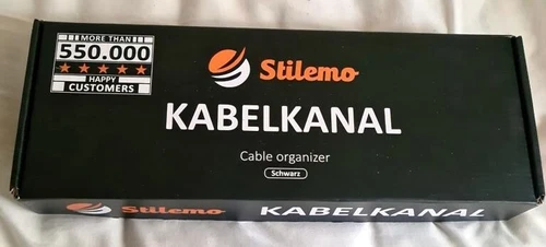 Stilemo Cable Organiser - Under desk tray kit. No drilling necessary.