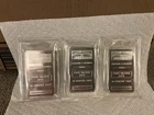 Three 10 oz Troy Silver Bar - NTR Metals - Sealed