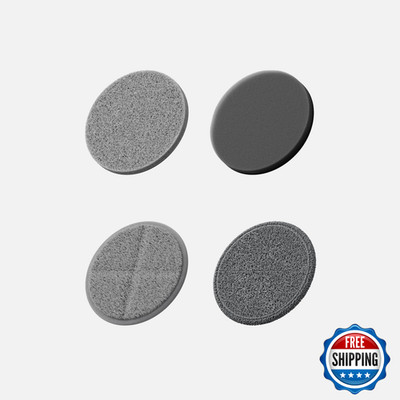 Hoto 4 Pcs Replacement Pads Compatible Hoto Flexi Cordless Electric Spin