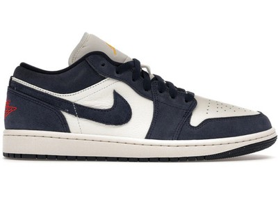 Air Jordan 1 Low SE 'Obsidian University Gold' (IO7448-400)