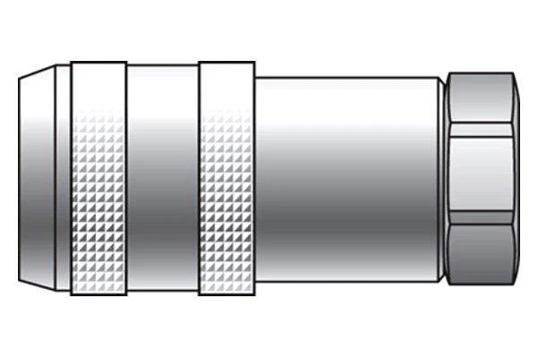 Válvula de cara empotrada hembra serie G949 3/4"-16 a junta tórica hembra Boss 6FQFF-8FB Foto 4 de 4