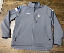 Carhartt Rain Defender Relaxed Fit Full-Zip Jacket Gray XL OJ2199-M