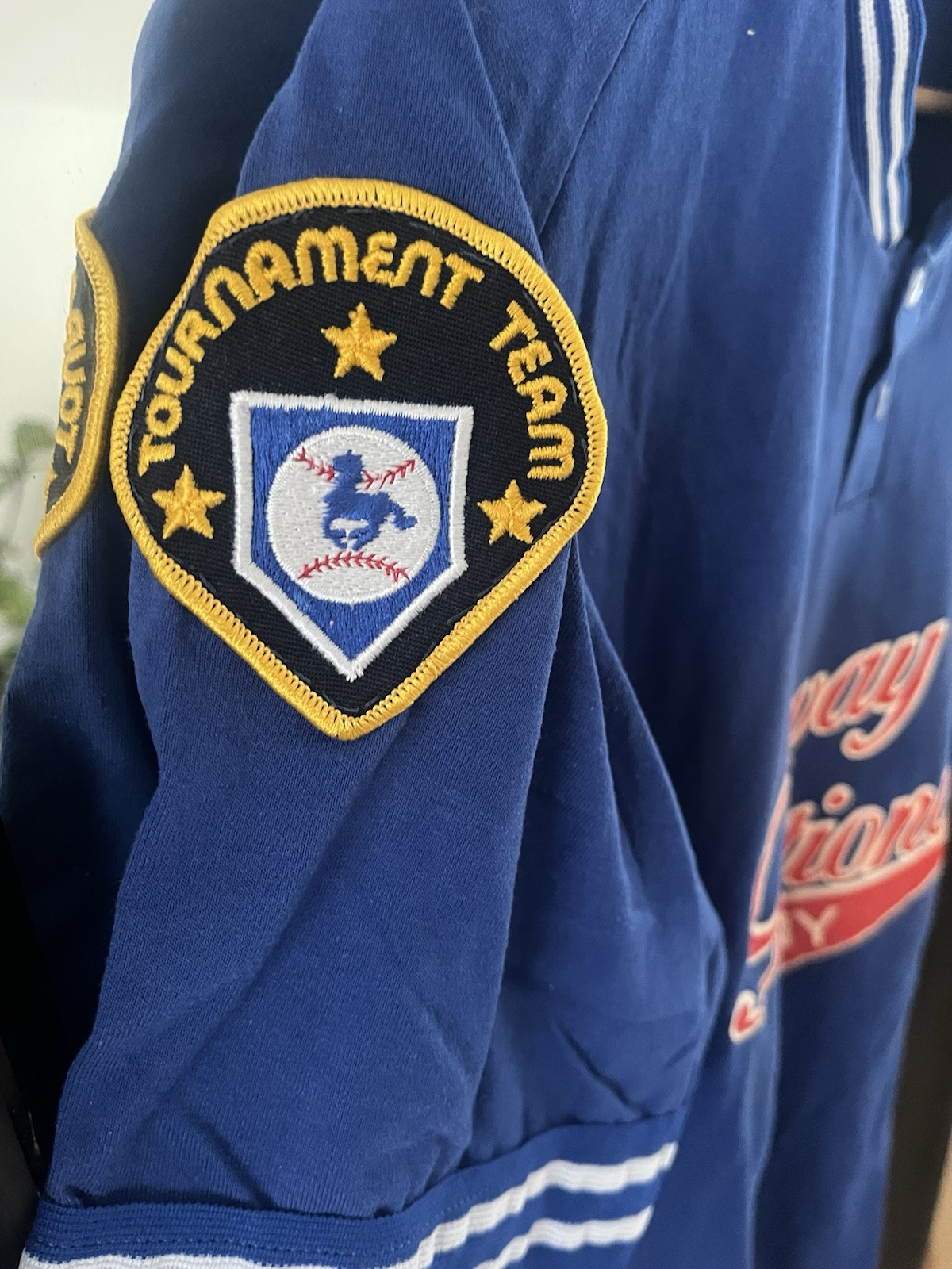 Freeway National Pony Maglietta Baseball Vintage Tg.L Made In Usa