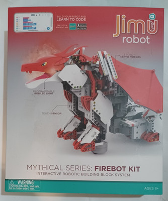 JIMU ROBOT Mythical Series Firebot Kit Interactive STEM Robotic Building System