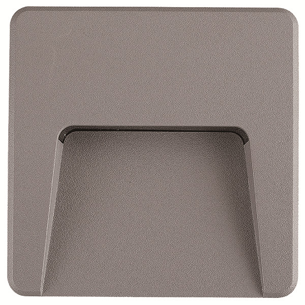 Applique murale quadrata LED encastrable ou saillie éclairage extérieur étanche marche escalier