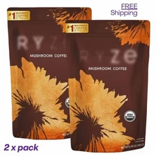 2 Pack  Mushroom Coffee  100% Authentic FREE SHIPPING Ry.