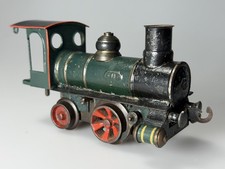 Spur 0 Lokomotive Uhrwerk Um 1900 Zug
