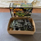 1995 GI JOE SGT SAVAGE GRIZZLY SS-1 v1 VEHICLE 100% COMPLETE UMASSEMBLED MIB MT