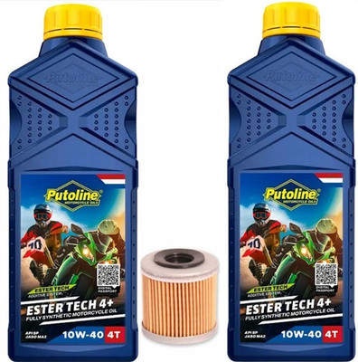 PUTOLINE ESTER TECH 10W/40 ÖL X2 + HF116 FILTER - HONDA CRF450R 2017 - 2026