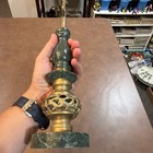 Vtg 🔥🦅 1940s Brass & Green Marble Balance Scale See Photos — photo 8