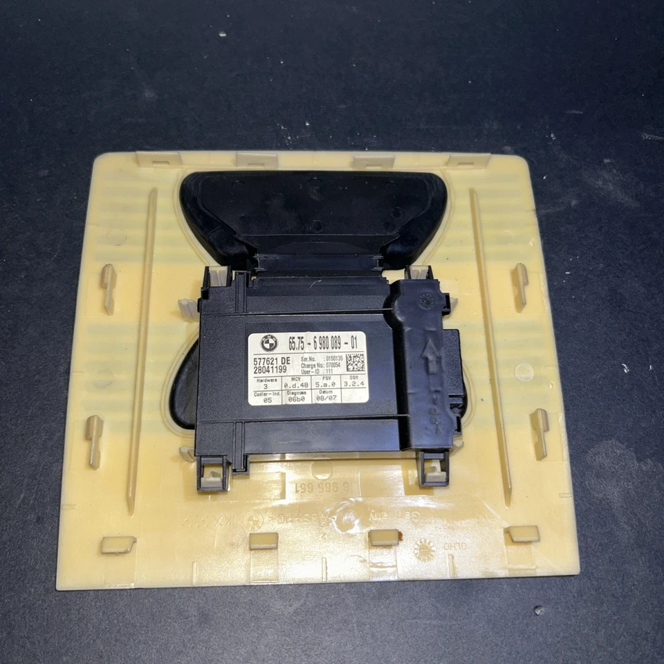 BMW 528i 535I E60 2006-10 alarma ultrasónica módulo sensor de movimiento 6980089 OEM Foto 4 de 4