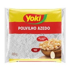 Yoki Polvilho Azedo Sour Cassava Starch 500g Brazilian Gluten-Free