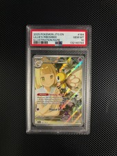 2025 Pokemon Journey Together Lillie's Ribombee IR #164 PSA GEM MT 10 on eBay