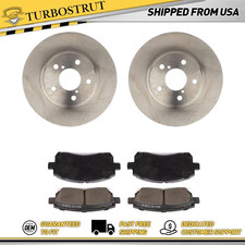 Front Oe Brake Rotors Brake Pad For 2000 Subaru Legacy Lifetime Warranty