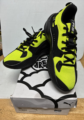Puma Sneakers Junior Size 6.5c RS Dreamer Safety Yellow Black 194166-19 in Box