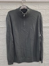 New Quince Mongolian Cashmere Quarter Zip Sweater Men's US Size XL