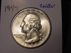 1944 WASHINGTON QUARTER CHOICE BU PQ ORIGINAL POPULAR DATE FREE SHIPPING