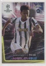2020 Topps Chrome X Steve Aoki UCL Singularity Neon Yellow 1/50 Marley Ake 0b6b