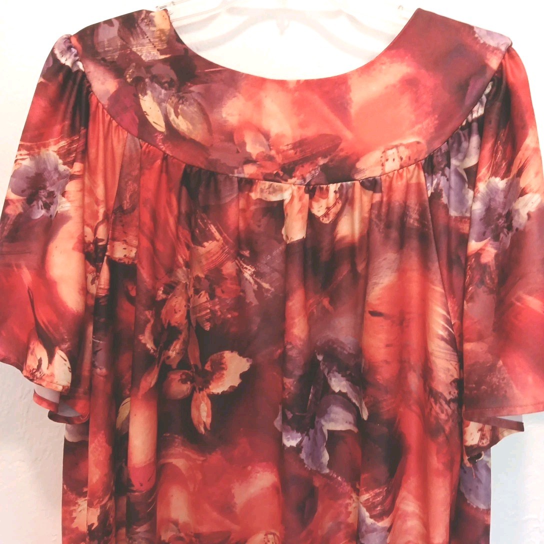 Anthony Richards 3X Womens Mumu Housedress Lounge… - image 12