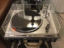 Technics SL-D303 Turntable, Just About Mint,AT Cart,New Lid,Serviced,Watch Video