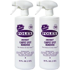 2 Pack Folex 32 oz Instant Carpet Spot Remover Carpet Cleaner 0.94 per fl oz