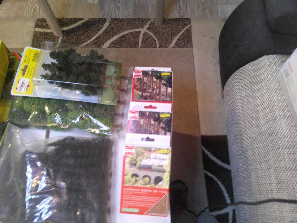Modelleisenbahn Landschaftsbau Konvolut, alles Markenartikel, LESEN - Bild 4 von 4
