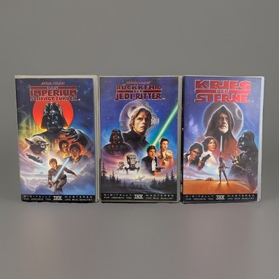 Star Wars VHS | Trilogie Kult Episode VI, V, VI | gebraucht   guter Zustand