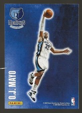 2009-10 Panini Basketball O.J. Mayo Decal Sticker - Memphis Grizzlies