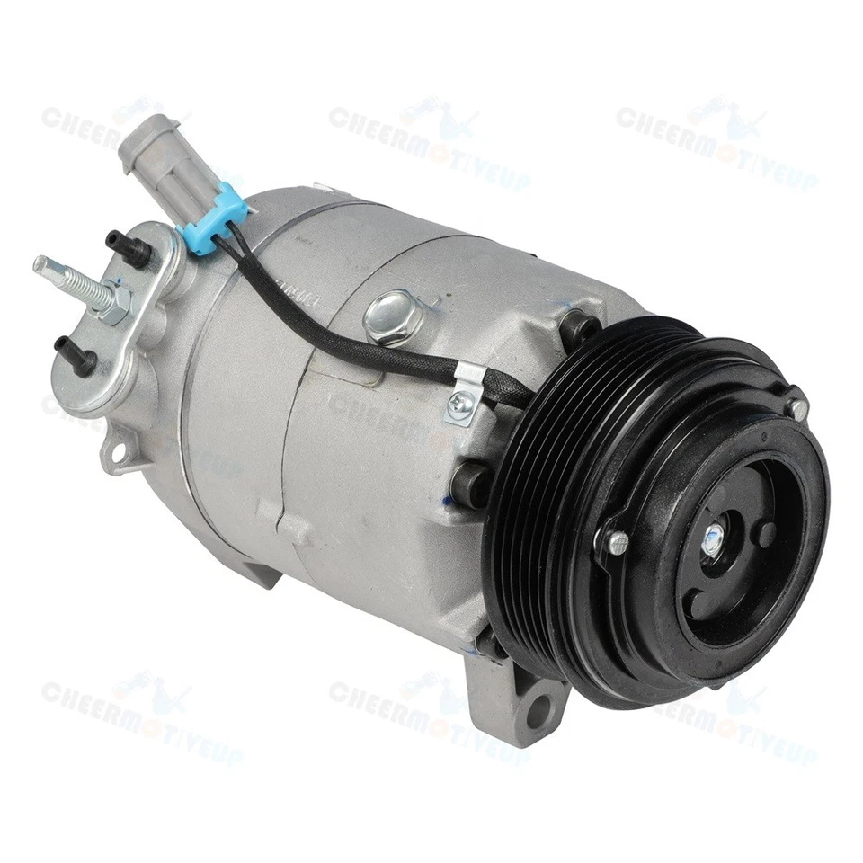AC A/C Compressor w/ Clutch For 2007-2009 Pontiac G6 2008-2012 Chevy Malibu 3.6L - Изображение 3 из 4