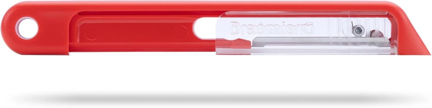 Dreamfarm Sharple Self-Sharpening Vegetable & Food Vertical Speed-Peeler Red