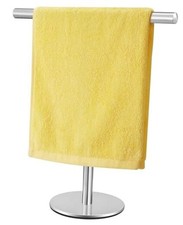 Standing Hand Towel Holder Towel Rack Stand, Stainless Steel Nickel T-Shape