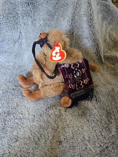 Vintage TY Beanie Baby 1993 Lawrence the Camel Both Tags