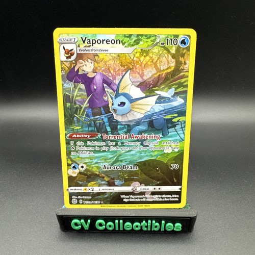 Pokemon Vaporeon Brilliant Stars Trainer Gallery TG02/TG30 Holo LP