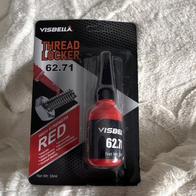 Visbella 62.71 High Strength Red Thread Locker 10ml