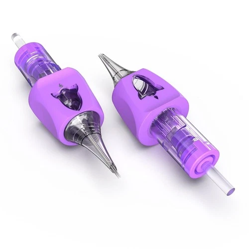 Wormhole Style Tattoo Needles, 50pcs Mixed Disposable Finger 3RL 5RL 7RL 9RL 11R - product listing photo