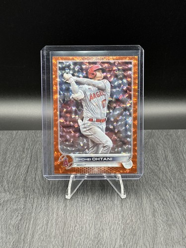 2022 Topps Series 1  Shohei Ohtani Orange Foil /299 Angels #1