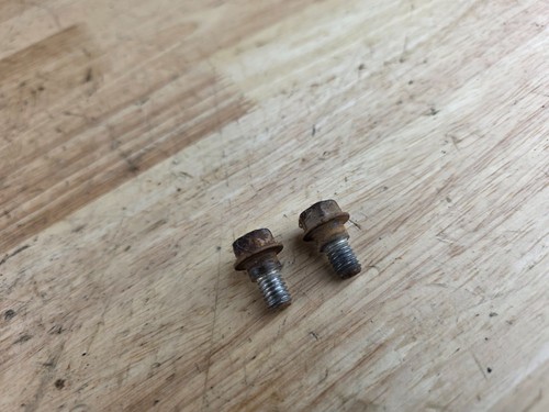 85 86 87 ATC250ES HONDA OEM REAR RACK PIVOT BOLTS 1985 1986 1987 ATC 250ES