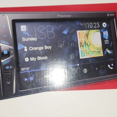 Pioneer DMH-100BT 2 DIN Digital Media Receiver Touchscreen USB Bluetooth