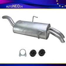 Auspuff Endschalldämpfer Citroen C8 & Peugeot 807 - 2.2 inkl. Montagesatz