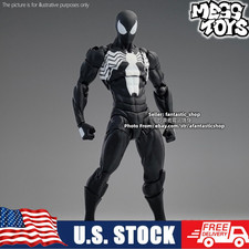 Messtoys Symbiote Spider-Man Black Spider Action Figure Xmas Gift US STOCK
