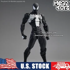 Messtoys Symbiote Spider-Man Black Spider Action Figure Xmas Gift‌ (US STOCK)