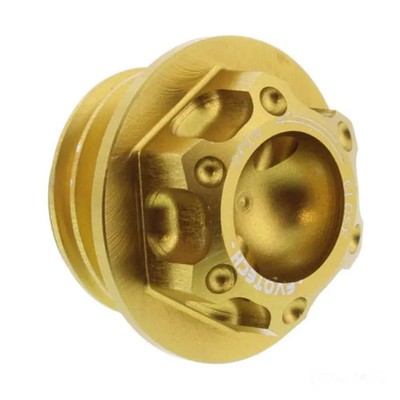 Öleinfüllschraube alu Evotech, 20x2.5mm gold OFC-04-Rg für Honda VFR 800 02-10