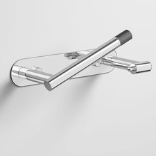 Toilet Paper Holder - Adhesive Toilet Paper Holder or Screw Wall Mounted Swiv...