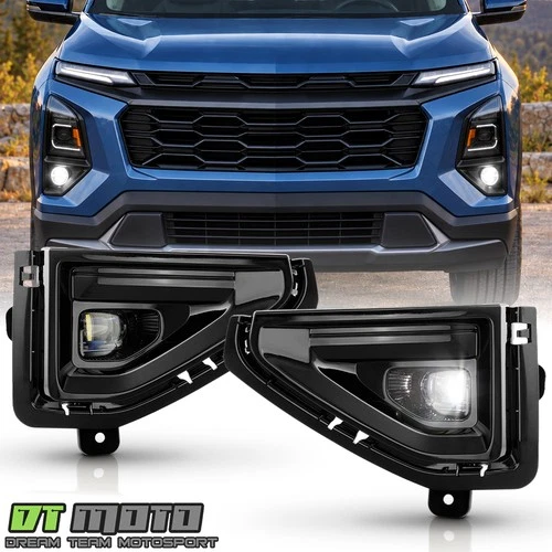 For 2025-2027 Chevy Equinox LED Bumper Fog Lights Driving Lamps w/ Switch Pair - product listing photo