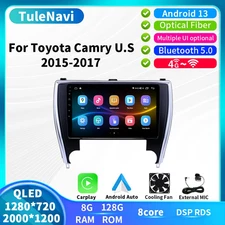 Android CarPlay Car Stereo Radio For Toyota Camry GPS Multimedia Player Screen