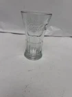 Vintage Coca-Cola Libbey 6" Clear Embossed Glass Tumbler