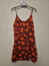 Joe Fresh Burnt Dark Red Mini Dress - Size XS