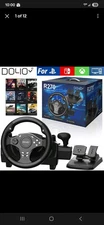 DOYO 270° Wired Gaming Racing Steering Wheel With Pedals For PS3 PS4 PC Switch